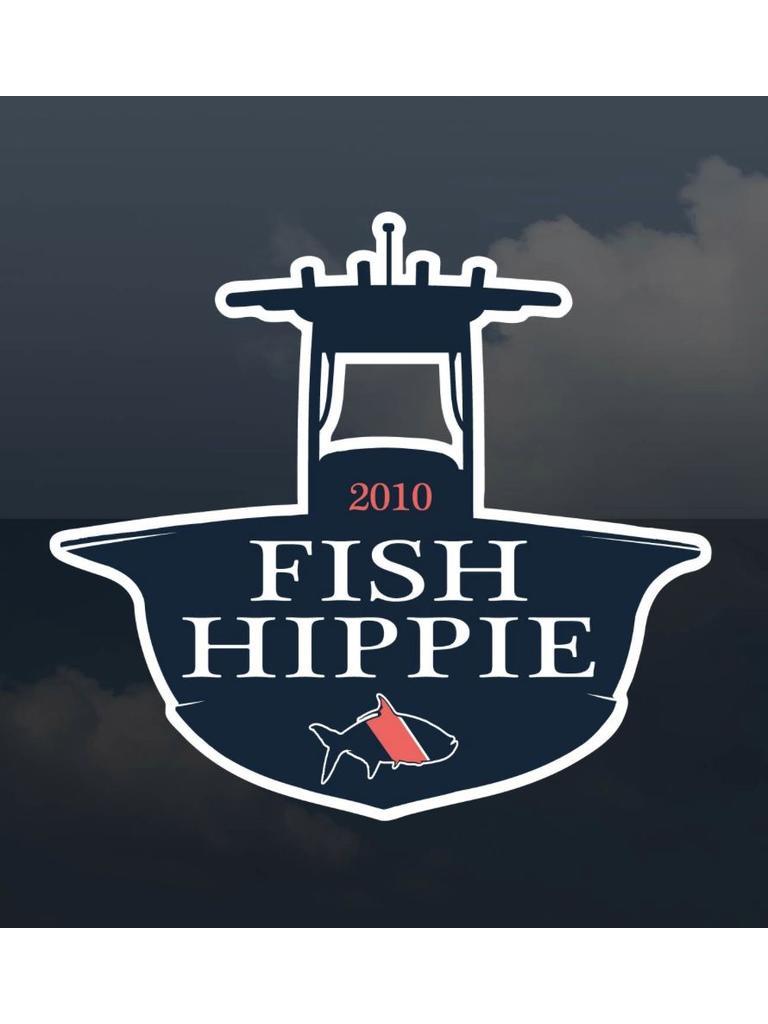 Hippie Fish Logo - Fish Hippie Decals - Papa's General Store