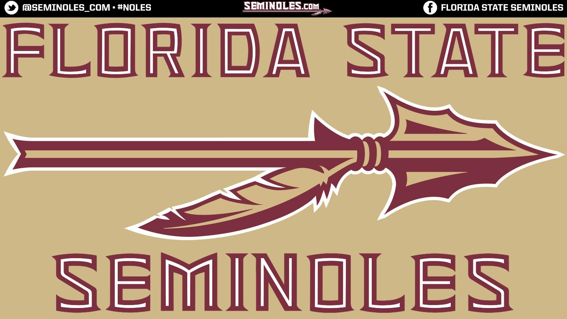 FSU Spear Logo - Seminoles.com Desktop Wallpapers