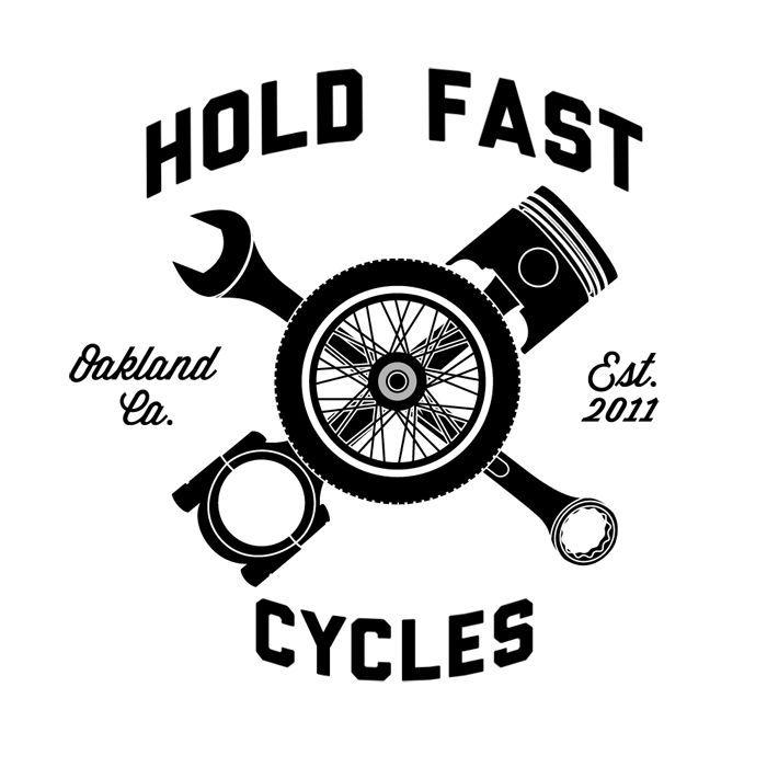 Motorcycle Shop Logo - Hold Fast | Tattoos n Grafix | Motorbike, Motorcycle logo ...