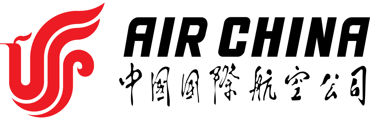 Red Chinese Letter Logo - Air China