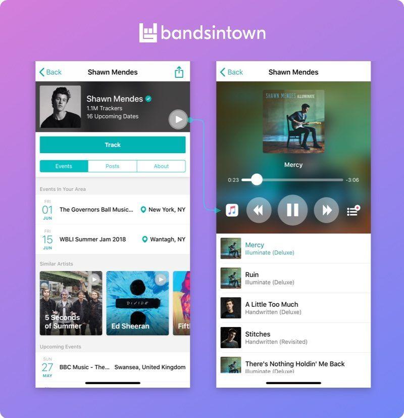 Bandsintown App Logo - Concert App Bandsintown Gains Native Apple Music Integration