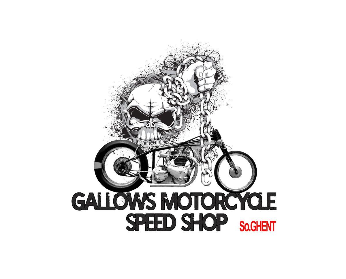 Motorcycle Shop Logo - Elegant, Playful, Shop Logo Design for GALLOWS MOTORCYCLE SPEED SHOP