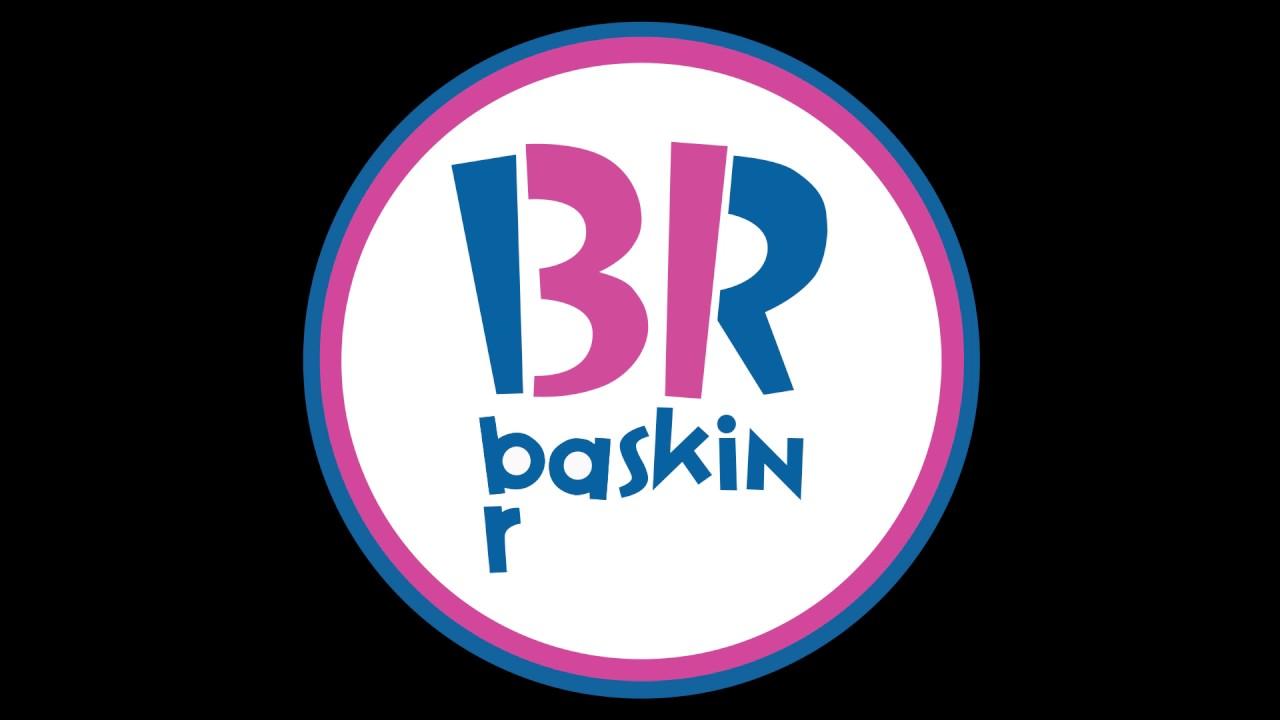 Baskin-Robbins Logo - Baskin Robbins logo build - YouTube