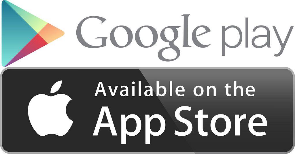 Available On the App Store Logo - Google Play and Apple App Store Logos combined | Image Court… | Flickr