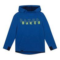 Blue Baker Logo - Baker by Ted Baker Boys' pink logo hoodie