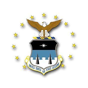 Us Air Force Academy Logo - Amazon.com: US Air Force Academy Decal Sticker 3.8