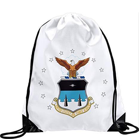 Us Air Force Academy Logo - Amazon.com: Large Drawstring Bag with US Air Force Academy (USAFA ...
