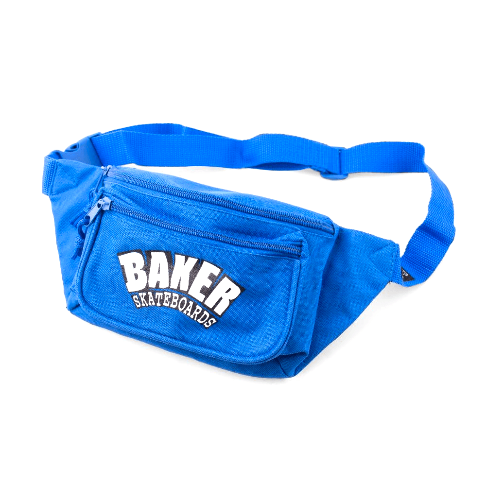 Blue Baker Logo - Baker Arch Logo Royal Shoulder Bag Canvas