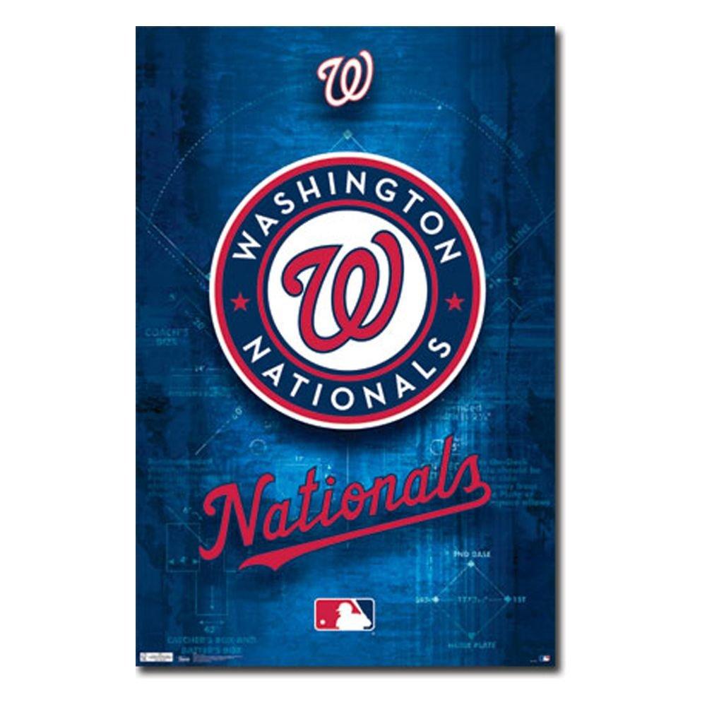 Nationals Logo - Washington Nationals Logo 11 Wall Poster