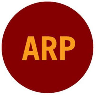Red ARP Logo - ARP