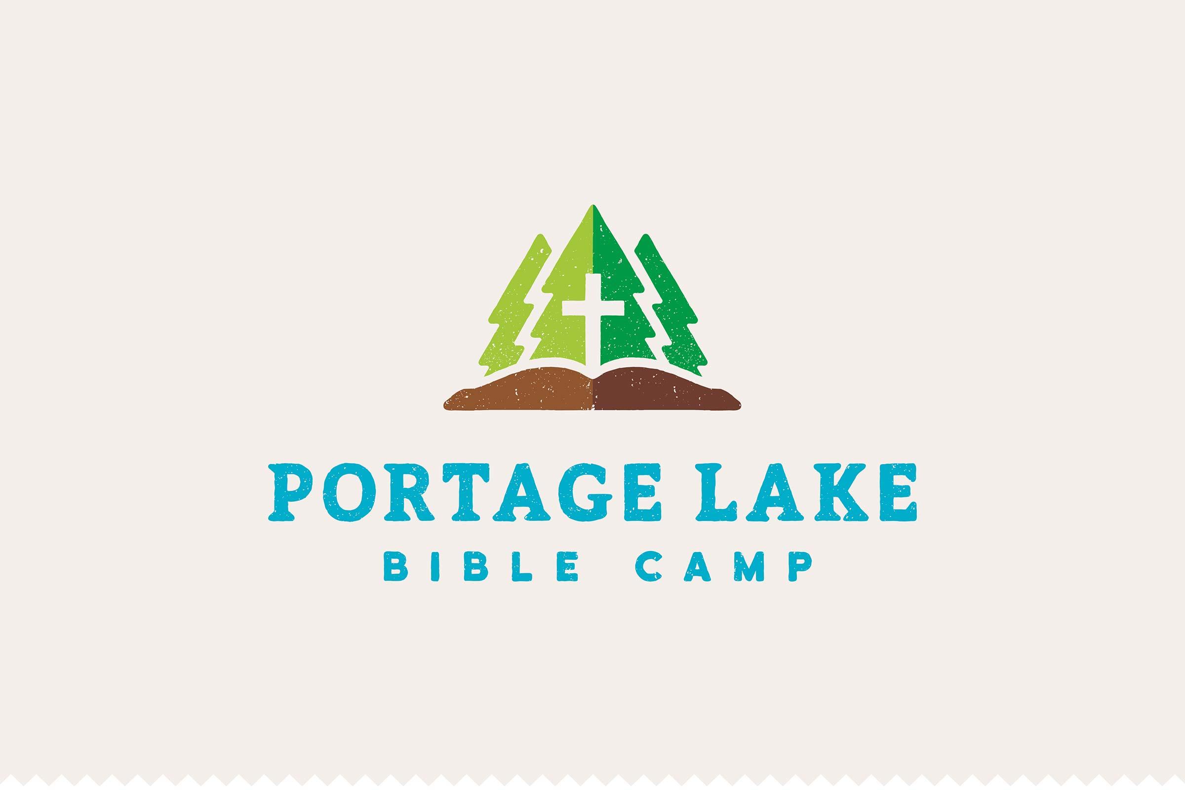 Fun Camp Logo - Portage Lake Bible Camp