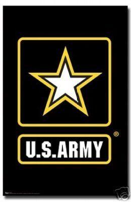 U.S. Army Logo - Us Army Poster Logo Rare Hot New 24x36: Prints: Posters