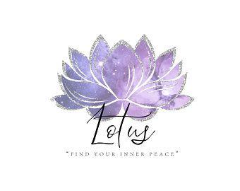 Zen Flower Logo - Zen yoga logo | Etsy
