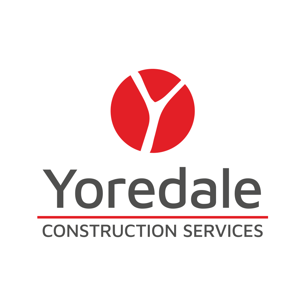 Red Construction Logo - Yoredale Construction logo facelift