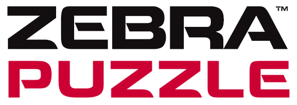 Zebra Mats Logo - Zebra Puzzle Mats