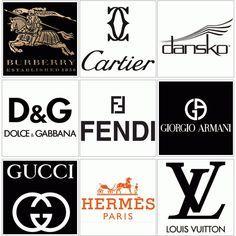 Most Popular Clothing Brand Logo - Best ArtWare Logo Design Mood Board image. Typography, Brand