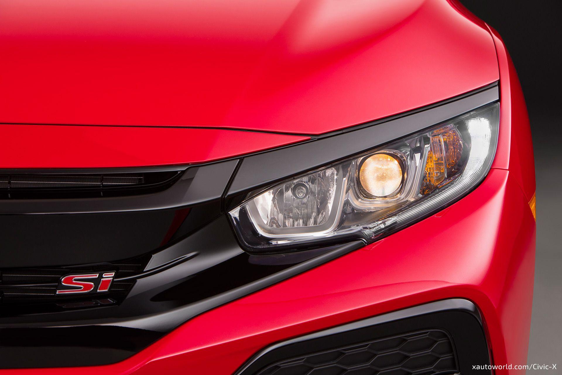 Honda Civic Si Logo - 2017 Civic Si Unveiled - Specs, Video And HD Photo Gallery