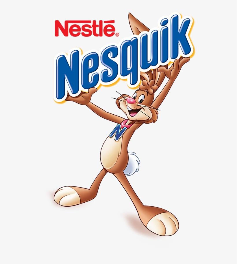 Nesquik Logo - Bunny Nestle Nesquik - Nesquik Bunny Logo Transparent PNG - 535x832 ...