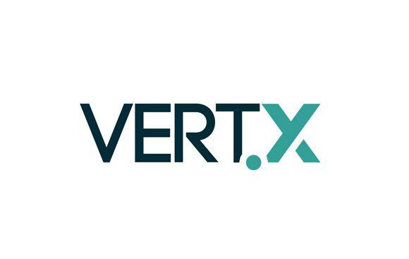 Google X Logo - Vert.x logo concept. Front / Back