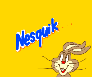 Nesquik Logo - Nesquik Logo (That's Cute Btw) drawing by jackjaques - Drawception