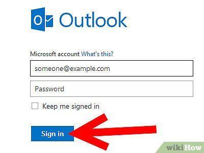 Hotmail Email Logo - How to Add Hyperlinks to Email Messages in Hotmail: 8 Steps