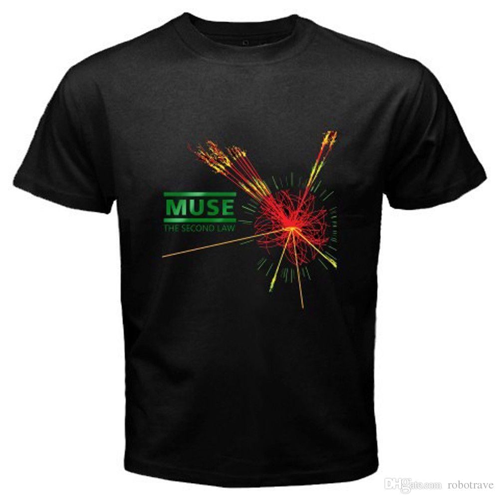 Alternative Band Logo - New MUSE The 2nd Law Alternative Rock Band Logo T Shirt Tshirt