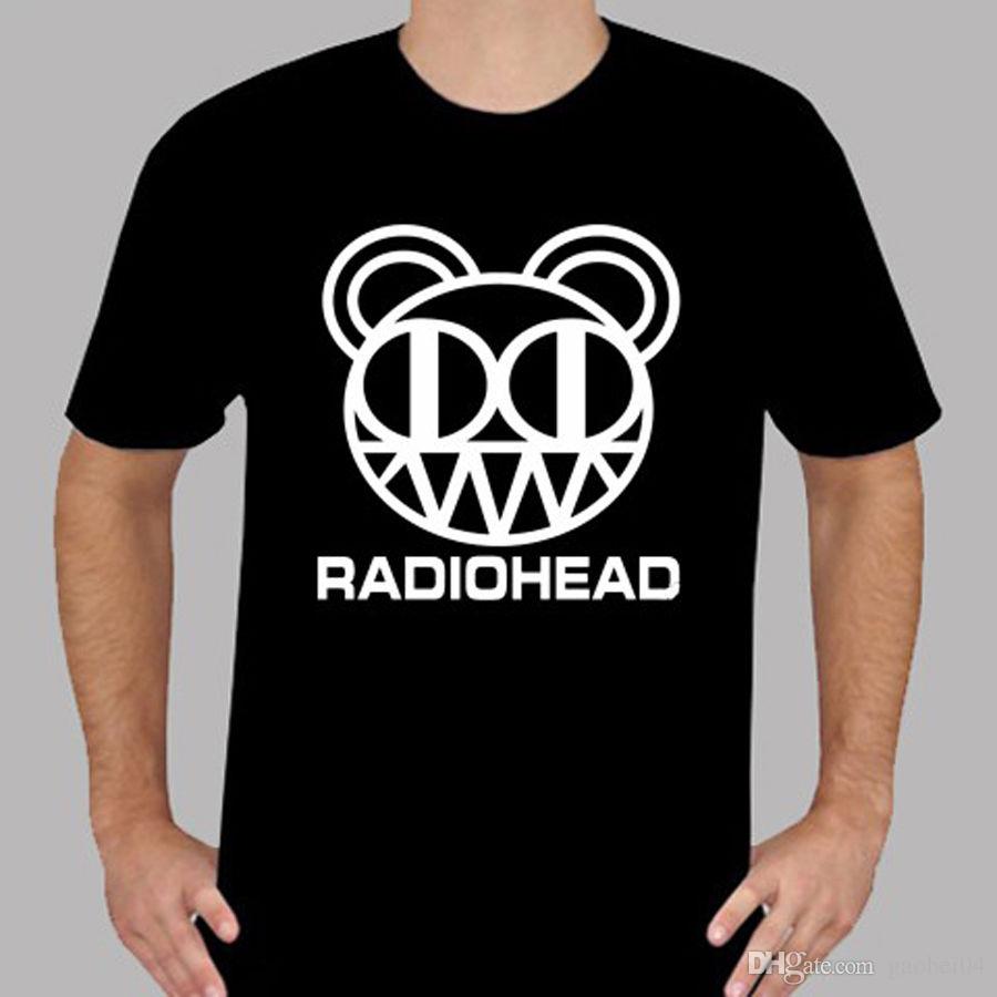 Alternative Band Logo - New Radiohead Alternative Rock Band Logo Men'S Black T Shirt Size S