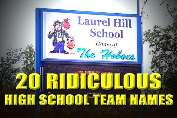 Weird School Logo - 20 Ridiculous High School Team Names | Total Pro Sports