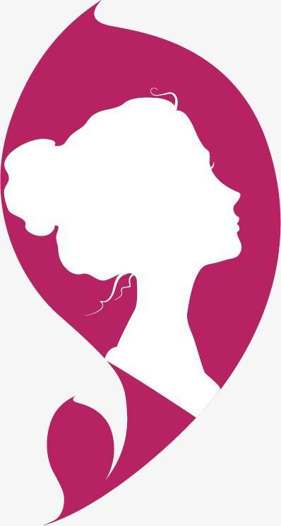 Female Logo - Female Silhouette Logo, Flag Icon, Creative Design, Logo Design PNG