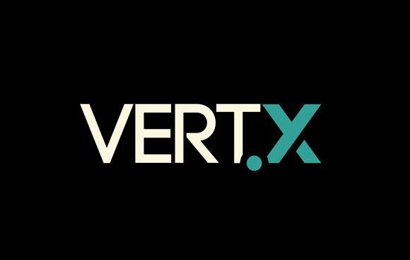 Google X Logo - Vert.x logo concept | Front / Back