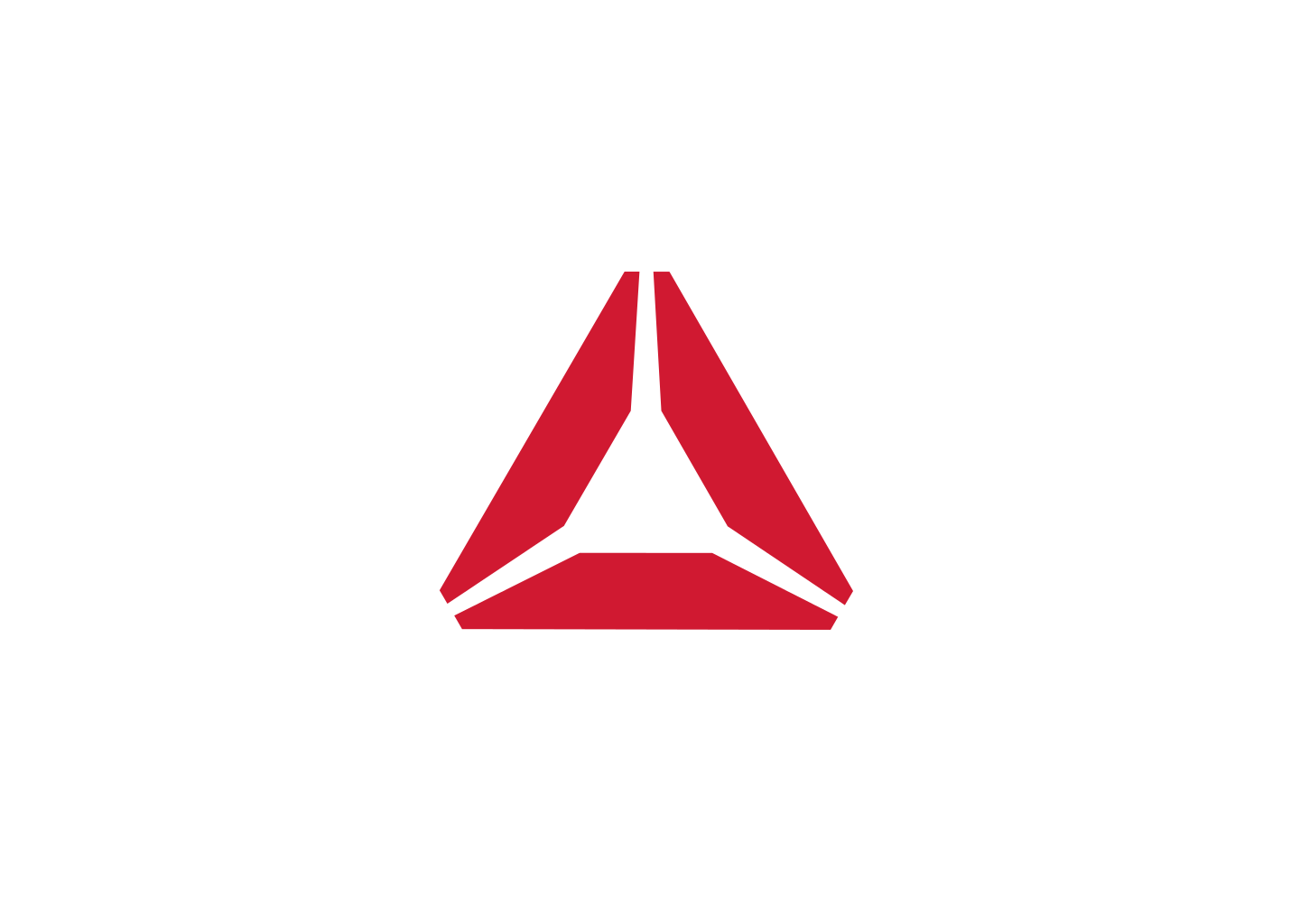 Red White and Triangle Sports Logo - Triangle Sports Logo - Sham.store •