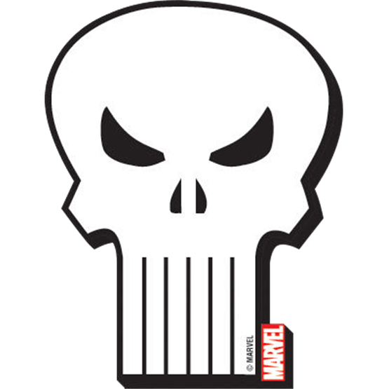 Punisher Logo - Marvel Punisher Logo Magnet 95250 By Medieval Collectibles