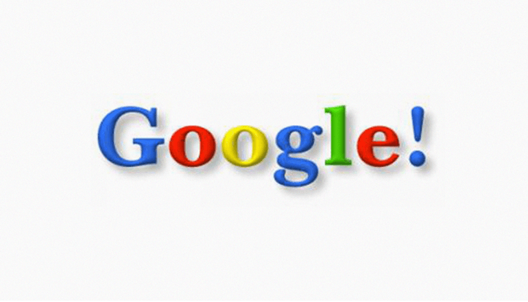 Google's First Logo - Google's new logo | The TMeye Blog