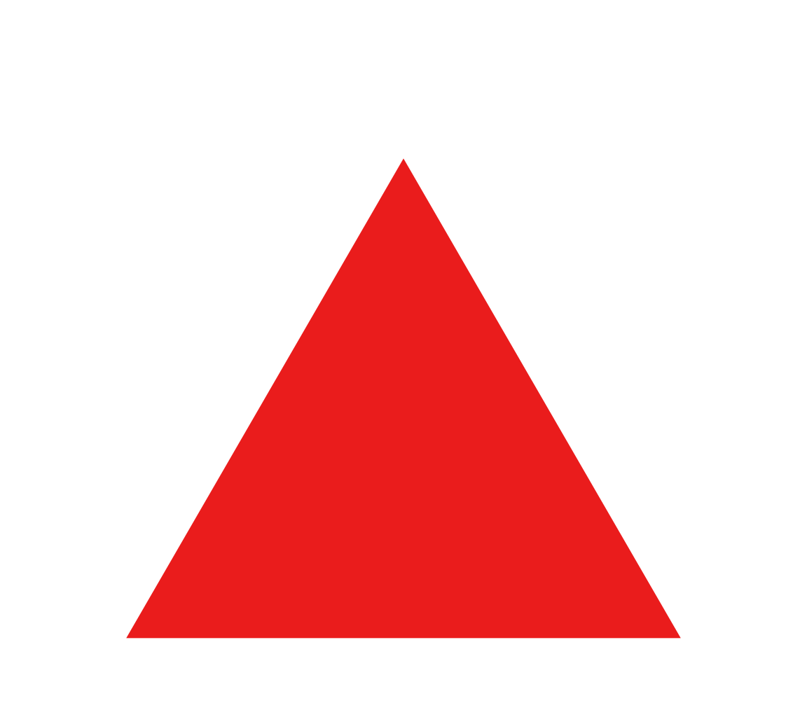 Red Triangle Logo - Red triangle with thick white border.svg