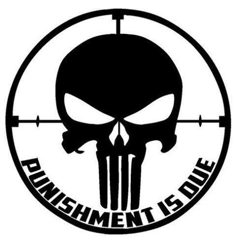Punisher Logo - Product: Punisher Skull Window Decal Vinyl Graphic 15 Truck Chevy