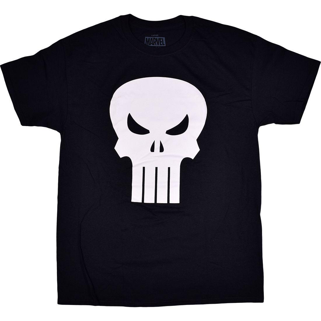 Punisher Logo - The Punisher Logo Black T Shirt Tee Liquid Blue