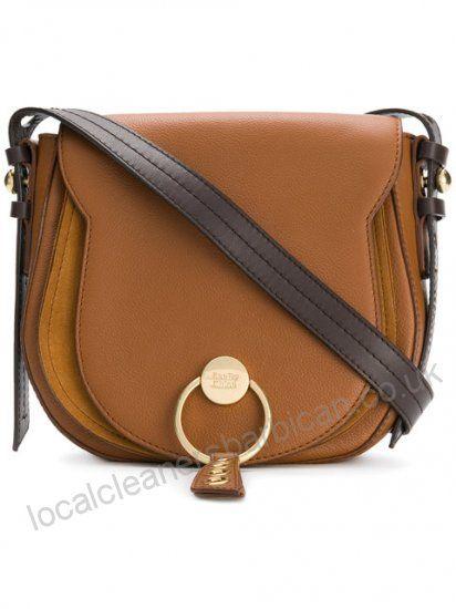 See by Chloe Logo - See By Chloé Logo Front Saddle Bag 167446341 [167446341] - £125.92