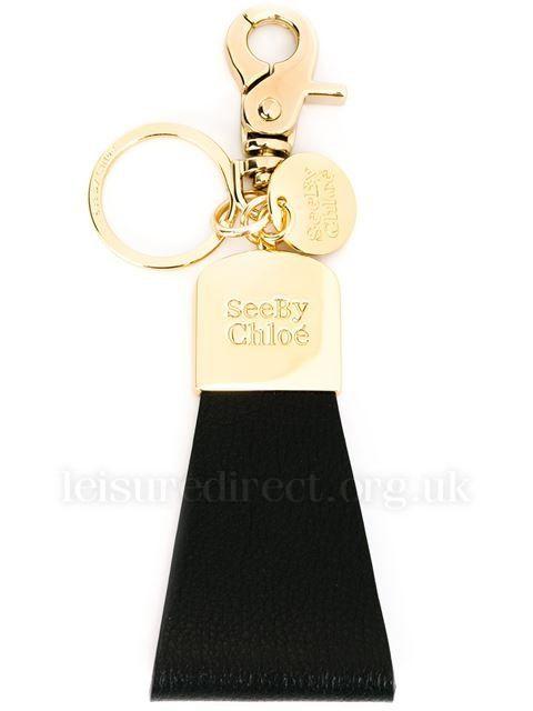 See by Chloe Logo - See By Chloé Women's logo keyring Gold 11202987