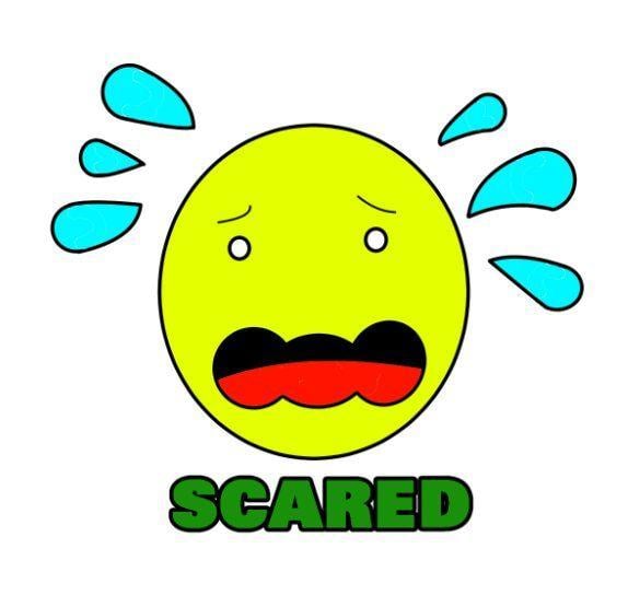 Get Scared Logo - Scared By Mister Logo