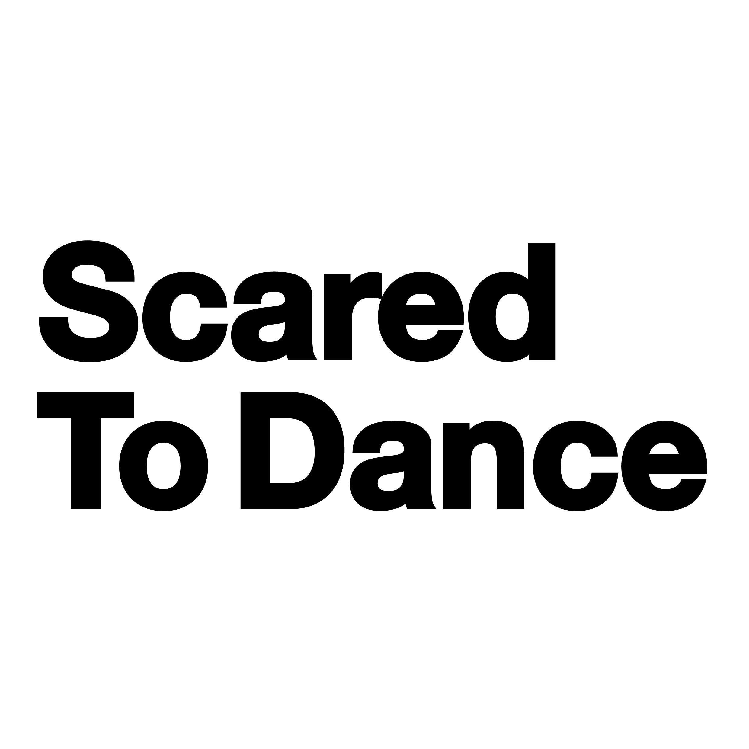 Get Scared Logo - CONTACT – Scared To Dance