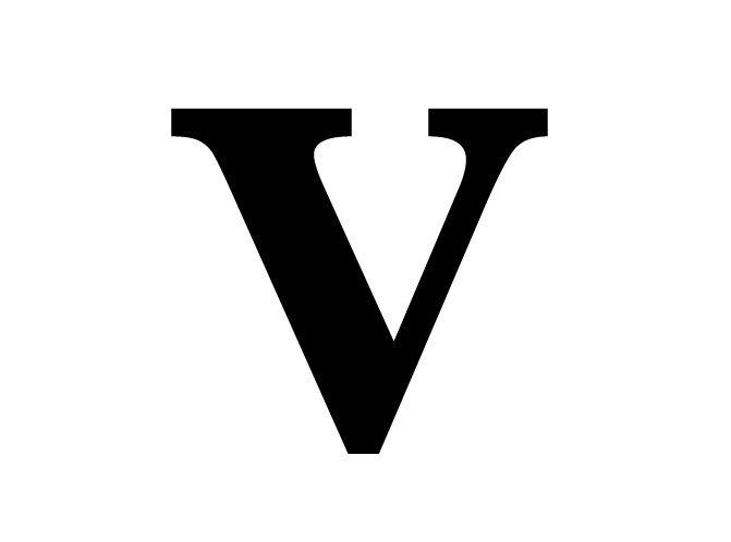 Black V Logo - Photoshop Zone: Logo in Illustrator and Photoshop