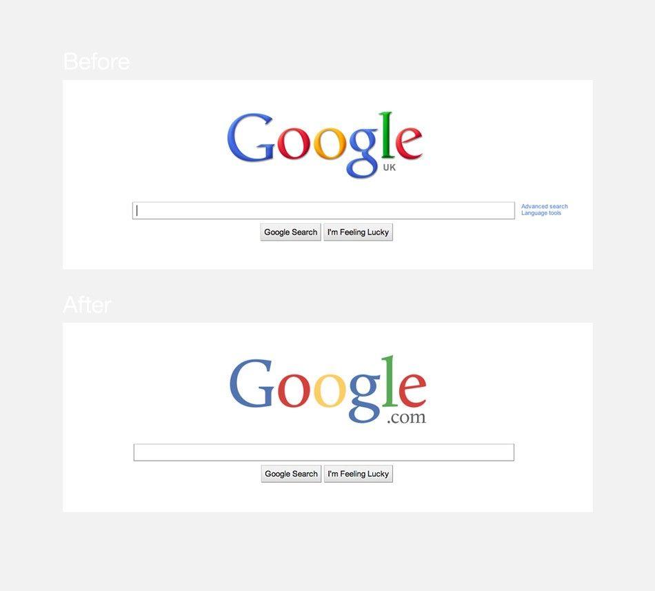 Current Google Logo - Google Logo Redesign