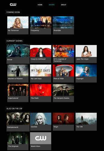 The CW App Logo - The CW makes all of their shows available for free with new Amazon ...