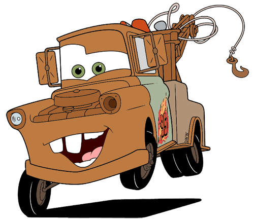 Tow Mater Logo - Disney Pixar's Cars Clip Art | Disney Clip Art Galore