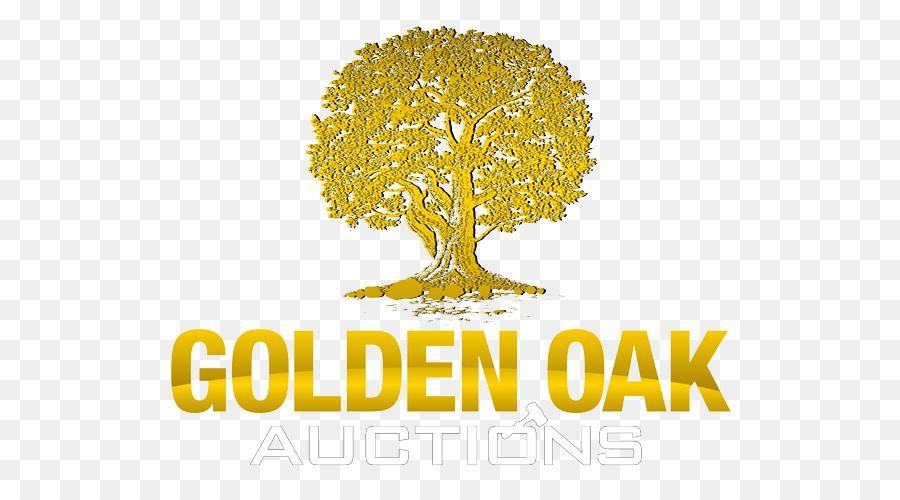 Looks Like a Golden Tree Logo - Golden Oak Auctions Tree House Logo - golden tree png download - 600 ...