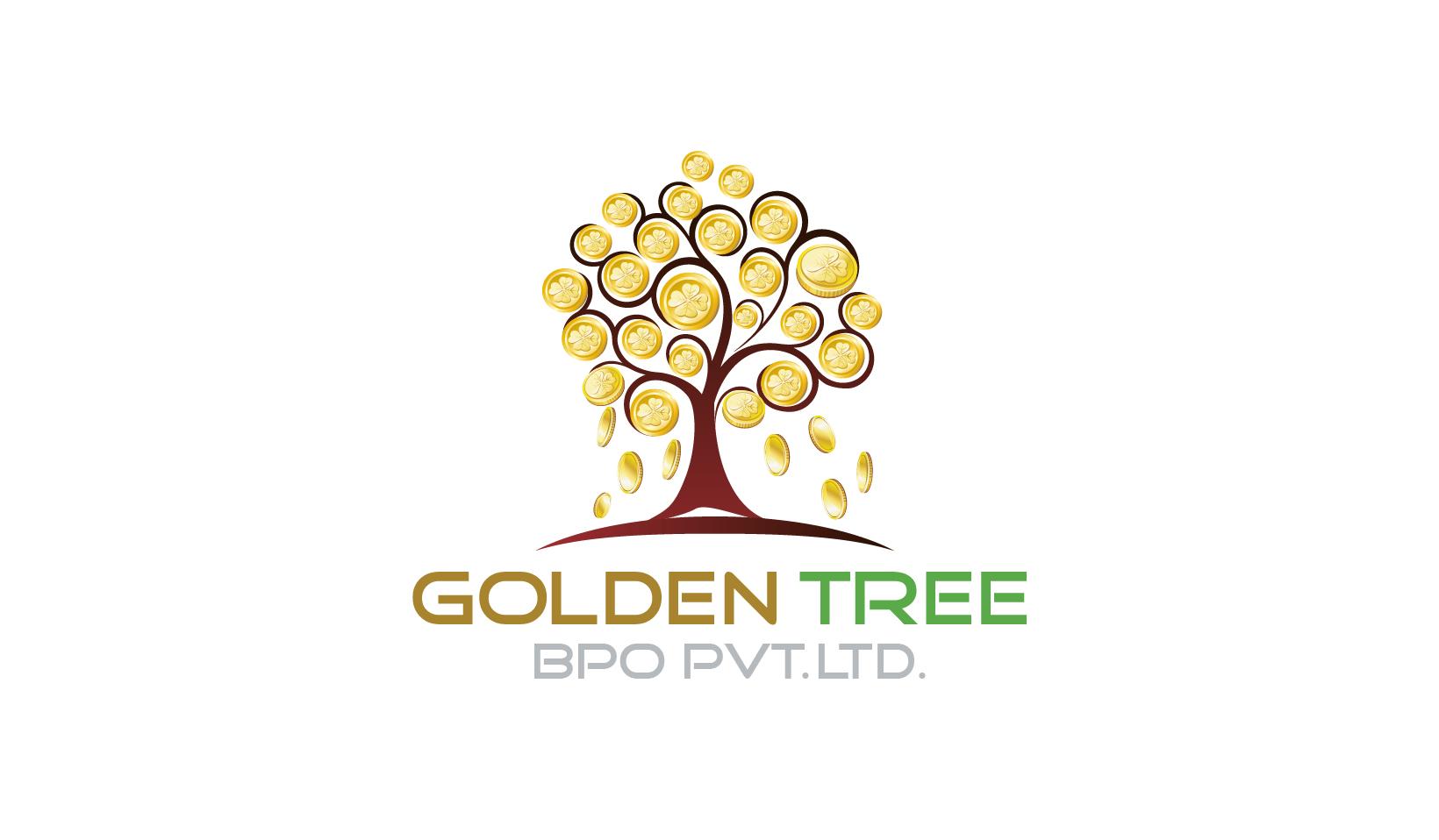 Looks Like a Golden Tree Logo - Golden Tree