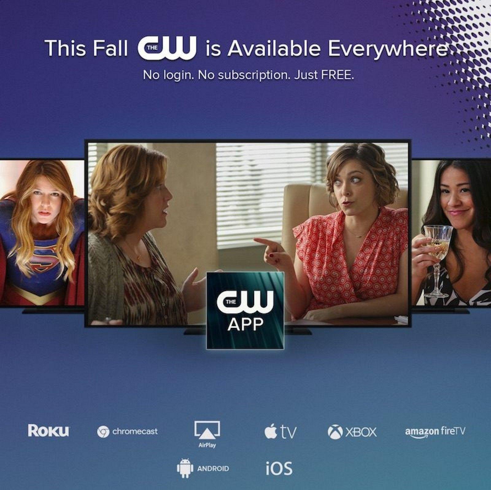 The CW App Logo - The CW's Apple TV App Coming Next Week With No Cable Subscription