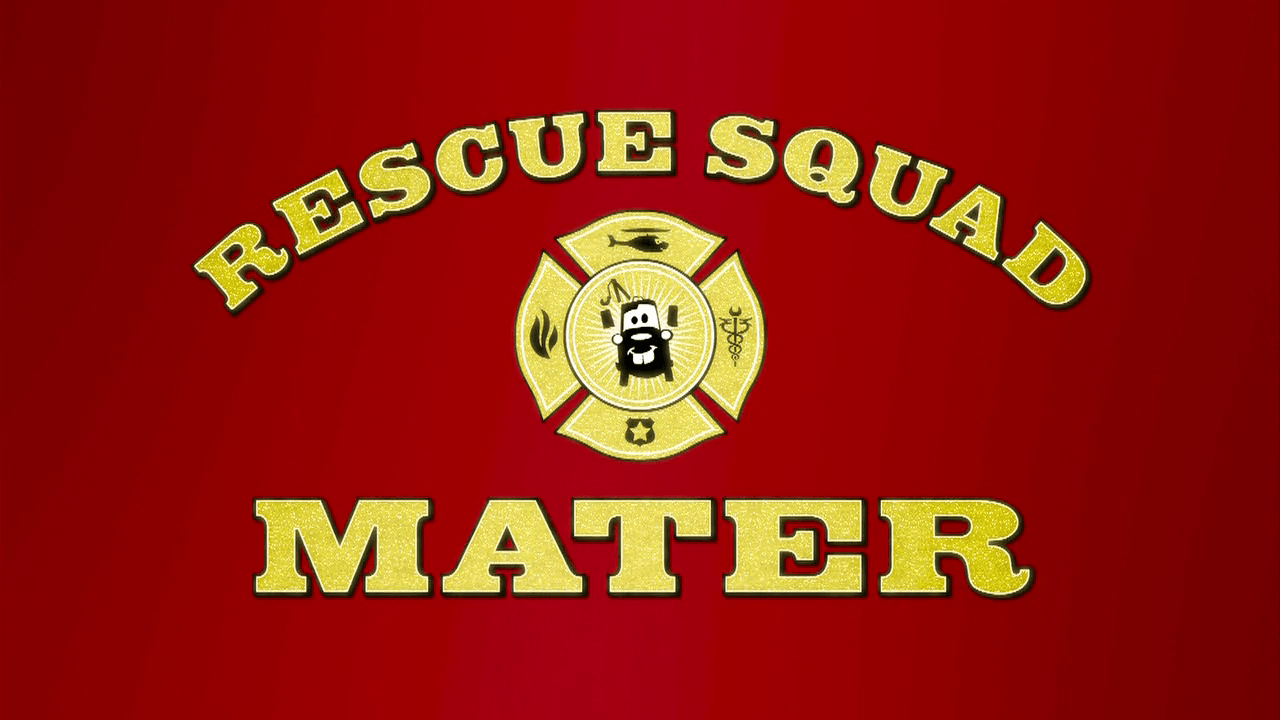 Tow Mater Logo - Rescue Squad Mater