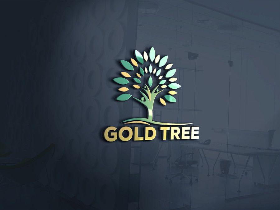 Gold Tree Logo - Entry #43 by Jhrokon for Golden Tree logo | Freelancer