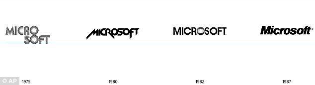 Microsoft 1980 Logo - Microsoft new logo for first time in 25 YEARS: Branding hit or fail ...